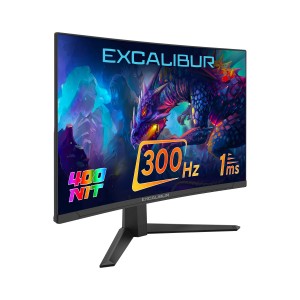 CASPER  Excalibur E27FVC-E 27" 300HZ 1MS 400NIT Fast VA Curved HDR10 Oyuncu Monitörü