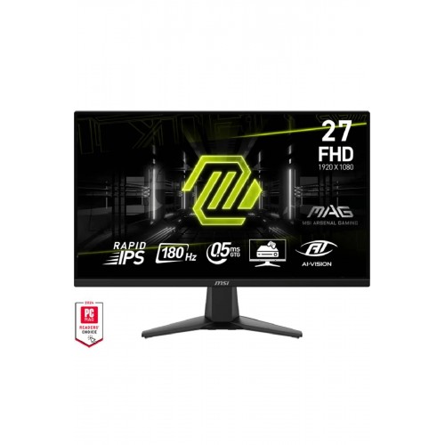 MSI MAG 275F 27" 180Hz 0,5ms Rapid IPS Adaptive-Sync Full HD Gaming (Oyuncu) Monitör