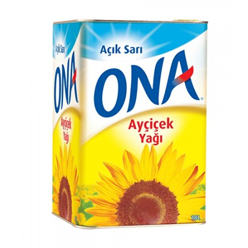 Ona Ayçiçek Yağı 18 L