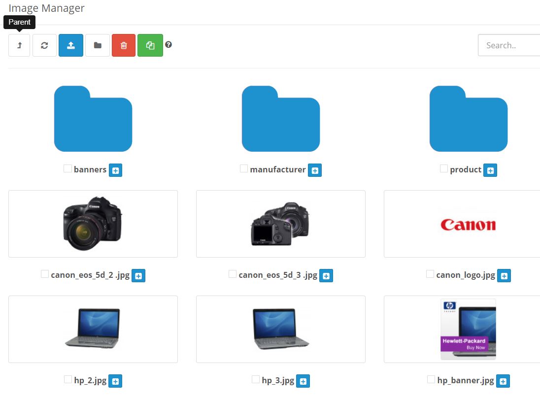 Opencart Ultra Image Manager Çoklu Dosyalar Opencart 3x